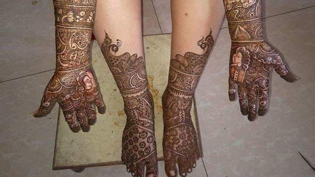 Arjun mehandi art Hyderabad | Mehndi Artists in Hyderabad | BookMyWedding |  Unique mehndi designs, Mehndi designs for beginners, Wedding mehndi designs