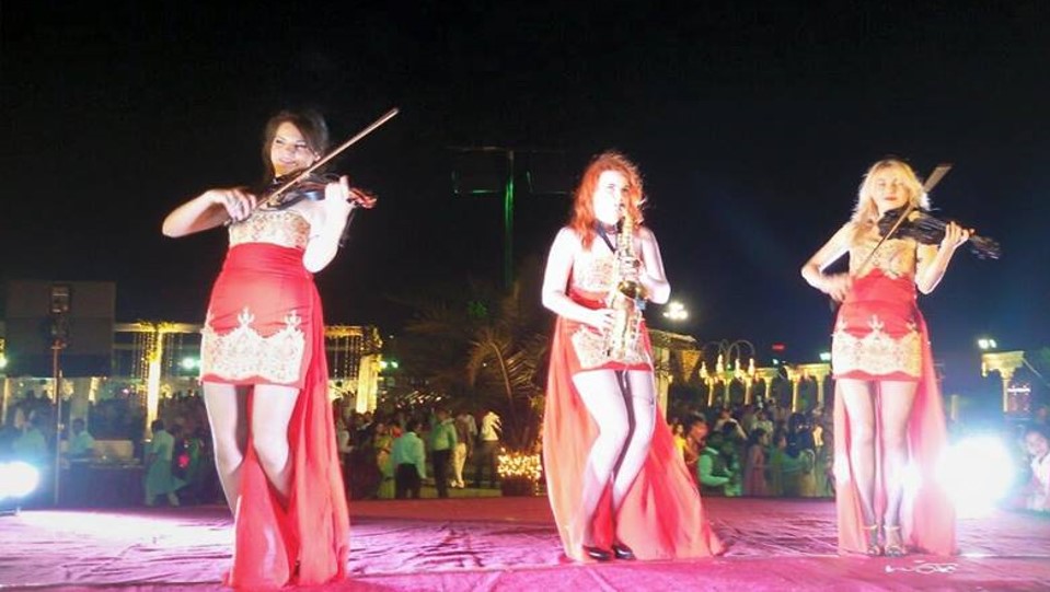 female trio musicians nagpur